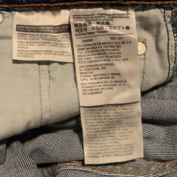 Levi’s 511 Slim Fit Light Wash Jeans (30x30) - Picture 5 of 6